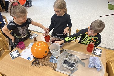 Halloweenské dopoledne - Chobotničky