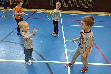 Světlušky a sportovky - téma KLAUNI