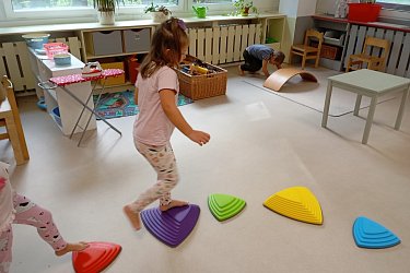 Se sokolem do života první cvičení - Kapičky