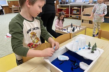 zimní smyslohrátky